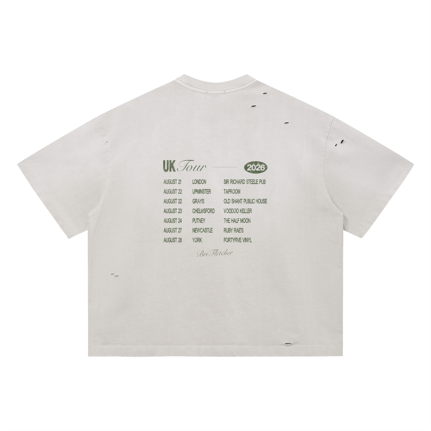 Vintage Style UK Tour Tee